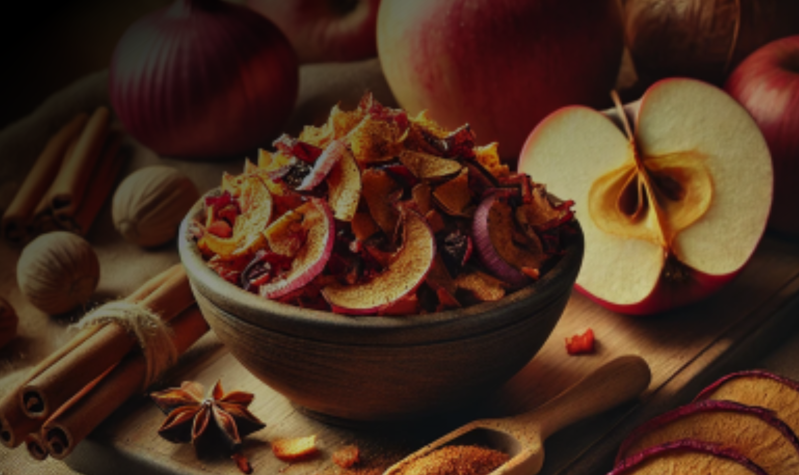 Winter Spiced Apple & Red Onion