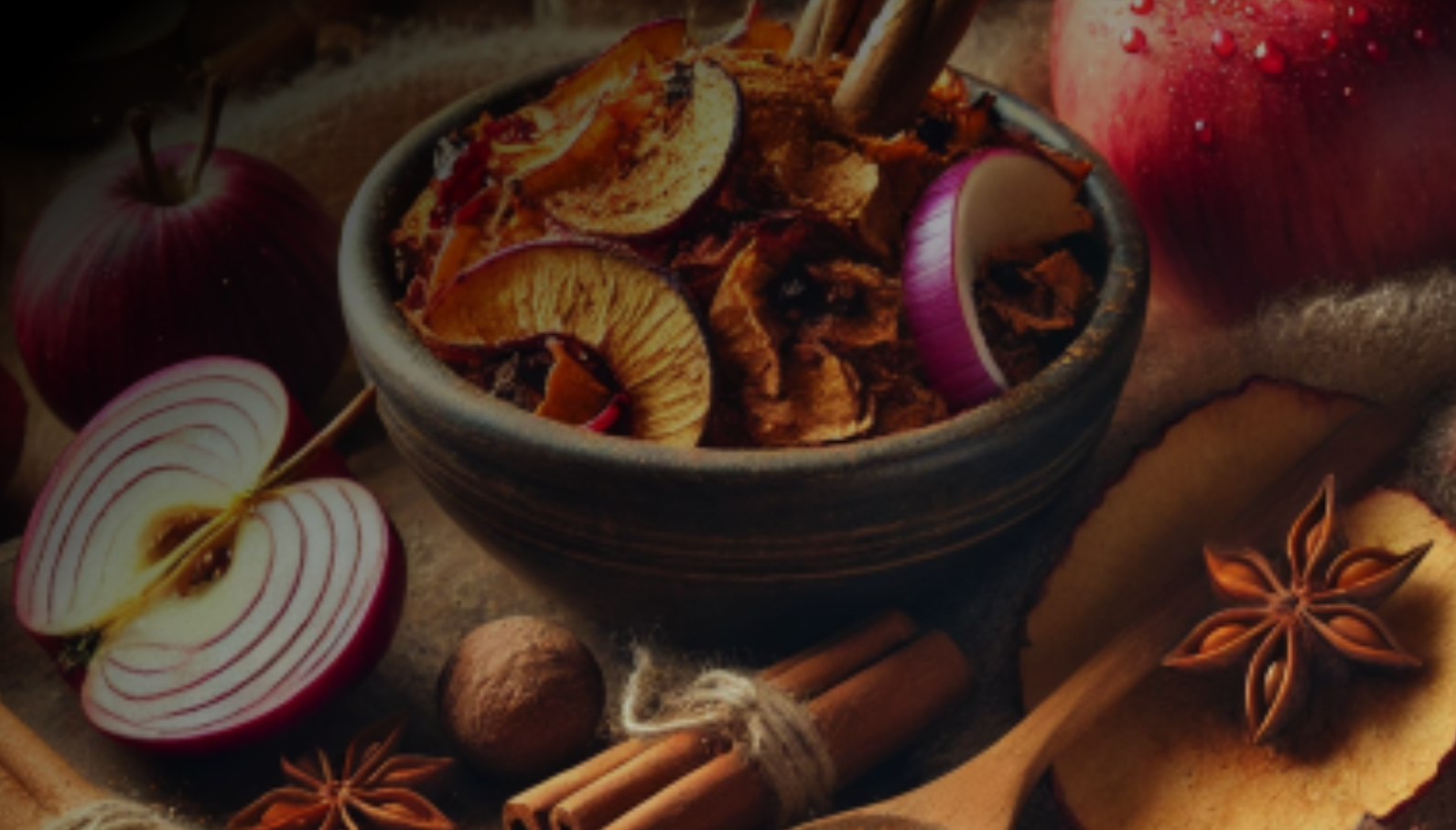 Spice Apple & Red Onion