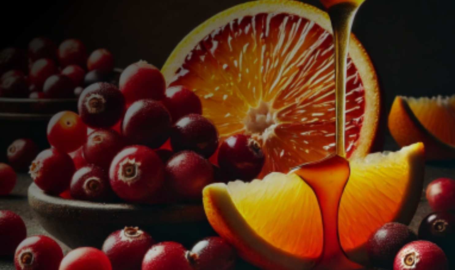 Cranberry, Orange & Burnt Sugar